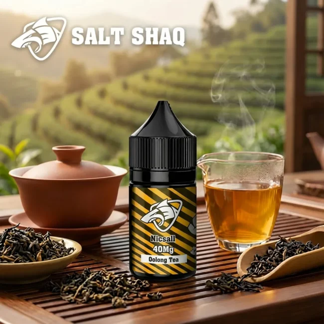 Salt Shaq 鯊克煙油 炭焙烏龍茶 (Oolong Tea) - 30ml 茶香濃郁 台灣熱銷
