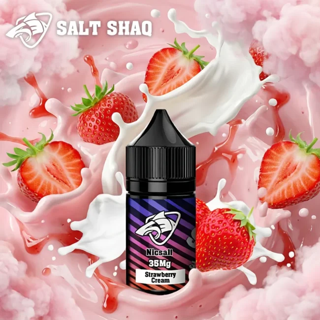 Salt Shaq 鯊克煙油 草莓奶昔 (Strawberry Milkshake) - 30ml 甜點系 濃郁口感